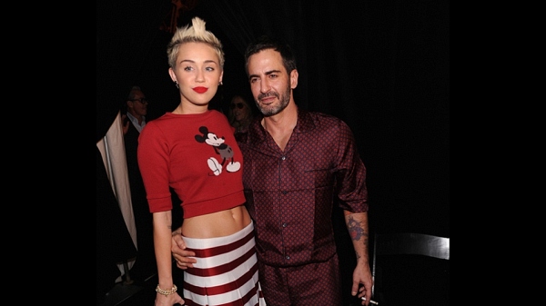 Miley Cyrus and Marc Jacobs