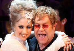 Lady Gaga Elton John