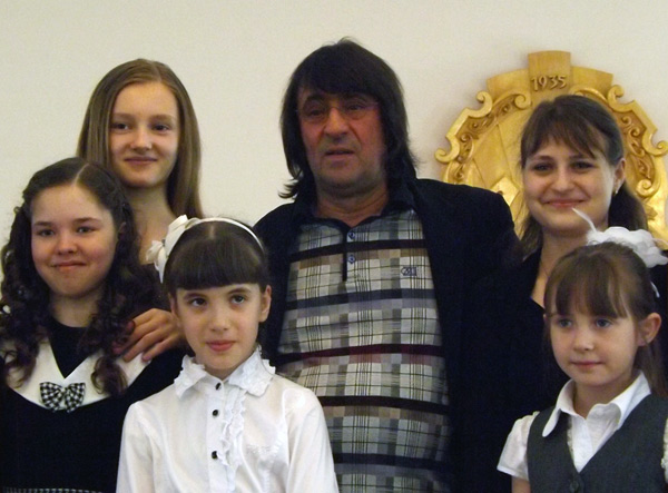 Юрий Башмет с детьми
