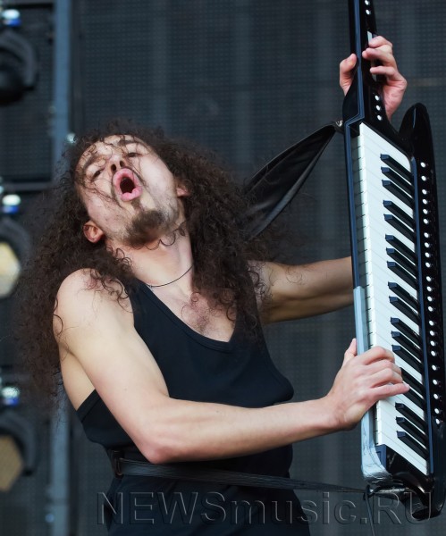 Александр Заранкин — клавишные (Animal Jazz) на фестивале Tuborg Green Fest