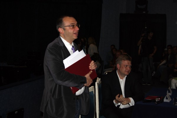 Дмитрий Бертман и Сергей Капков на открытии сезона