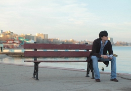 Дима Колдун на съемках клипа «Корабли»