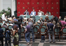 Пресс-конференция в Большом театре