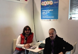 MIDEM 2013 Александр Шульгин и Владимир Пресняков старший