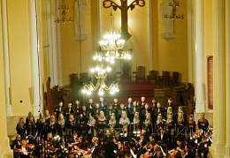 Геликон пера, Реквием, Костел на Малой Грузинской