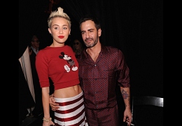 Miley Cyrus and Marc Jacobs