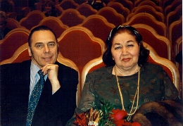 2000 - МОСКВА. Зал Соборов Храма Христа Спасителя Ирина АРХИПОВА и ПЬЯВКО