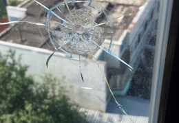 В Квартиру Валерии стреляли