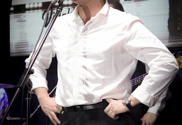 Вадим Казаченко на презентации альбома "Глаза в глаза"