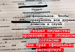 Свидетельство о разводе