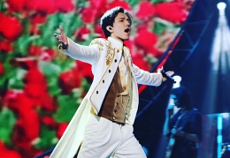 Димаш Кудайберген в Кремле