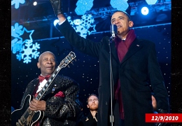 Би-Би Кинг и Барак Обама