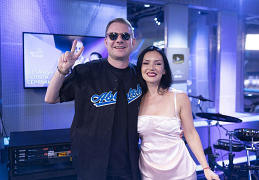 Ольга Серябкина и DJ Smash на Авторадио