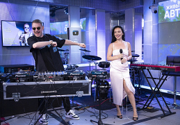 Ольга Серябкина и DJ Smash на Авторадио