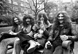 Black Sabbath, фотография примерно 1970 года.