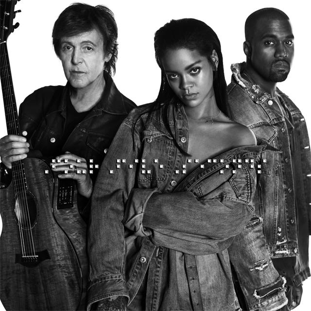 Rihanna, Paul McCartney, Канье Уэст