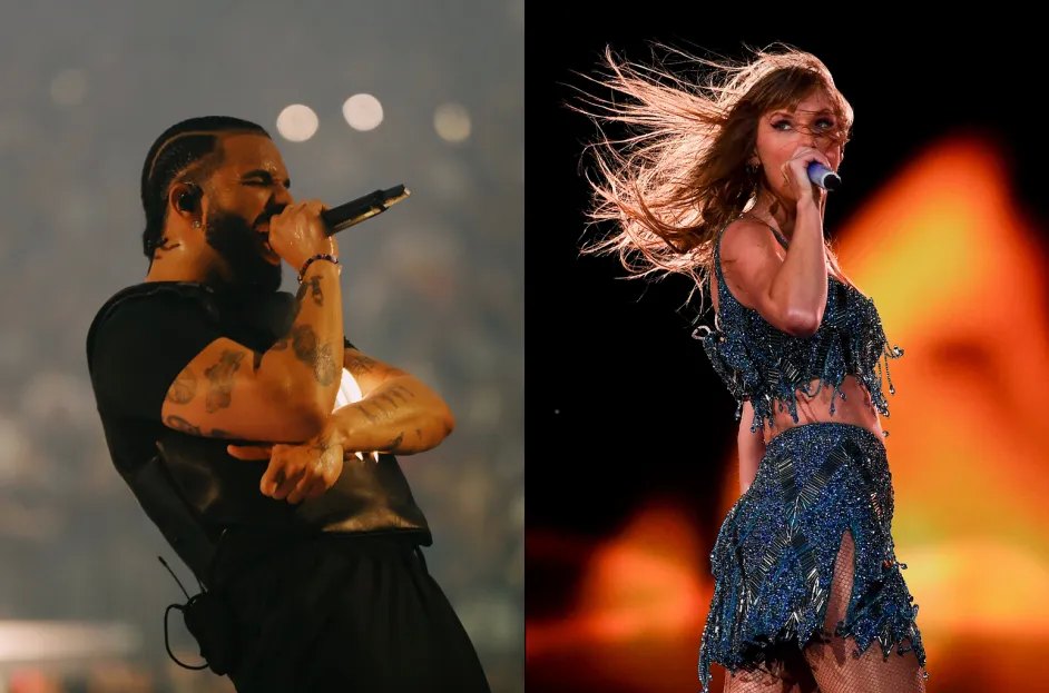 drake vs taylor swift